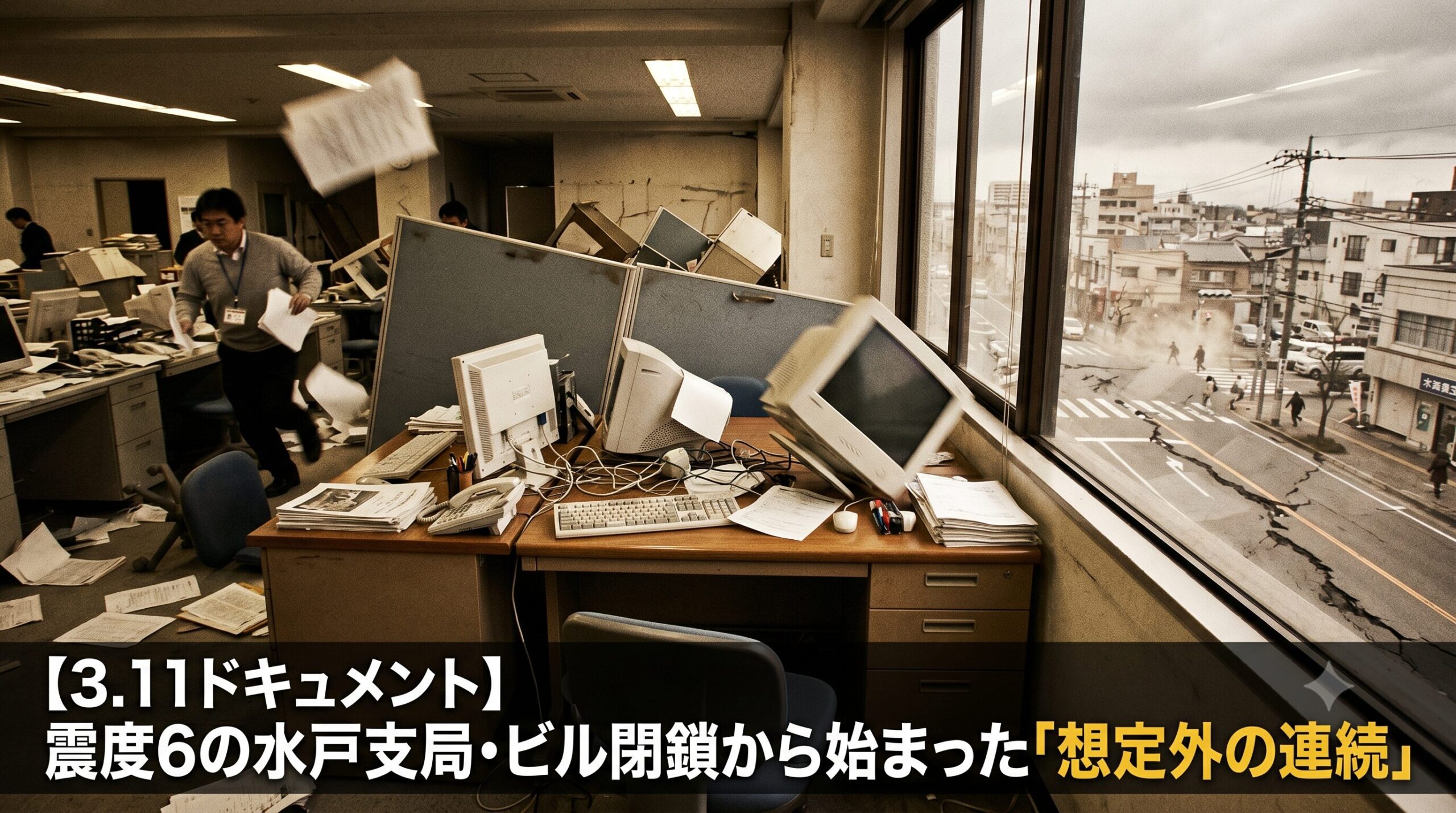 勤務中に大災害に巻き込まれたら？　東日本大震災で新聞デスクが直面した「想定外の連続」と、リーダーに求められるリアルな危機管理論
