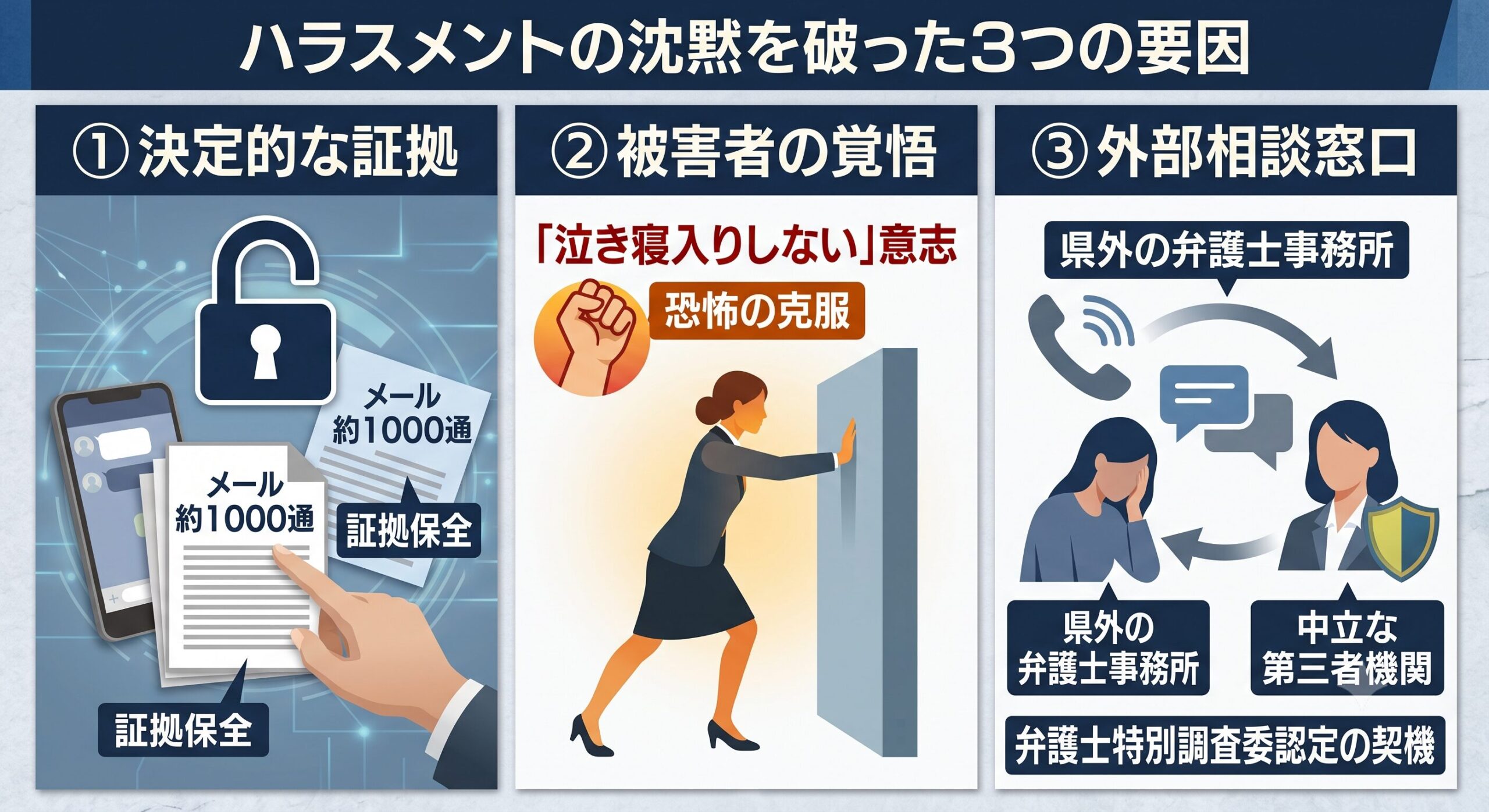 『墓場まで持っていって』知事の1,000通セクハラと『頼もしい顔』の裏側──福井元支局長が解剖する『権力者のハラスメントを潰す3つの盾』
