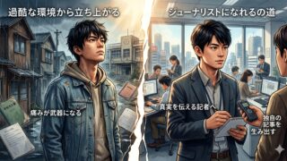 【逆転のキャリア論】底辺校・極貧・毒親の過去は「記者」として最大の武器になる|エリートには書けない真実を掴む力